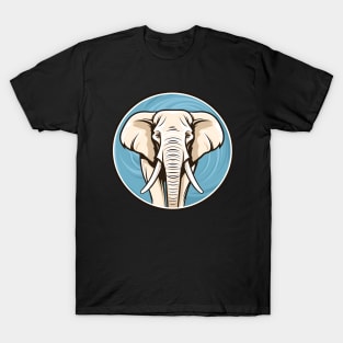 Elephant in circle T-Shirt